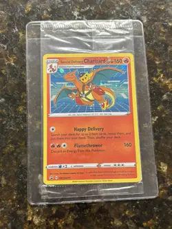 2022 Pokemon Special Delivery Charizard Holo Promo SWSH075 FACTORY SEALED - Image 1