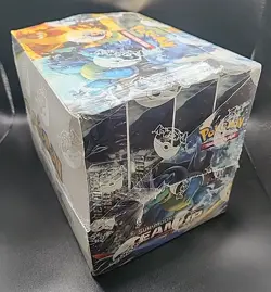 Pokemon Sealed Theme Deck Display Case Sun & Moon Team Up (8 Decks) Charizard - Image 2