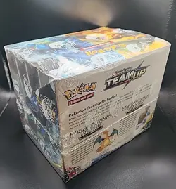 Pokemon Sealed Theme Deck Display Case Sun & Moon Team Up (8 Decks) Charizard - Image 3