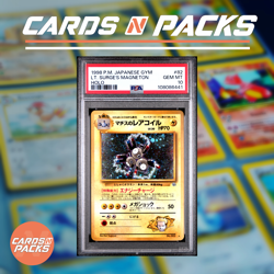 Carte Pokemon LT. Surge's Magneton #82 Gym Japanese Japonais PSA 10 MINT 🇯🇵 - Image 1
