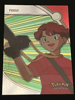 Pokemon Todd Foil Topps Series 2 #HV3 TV Animation Edition 2000 NM - Image 1