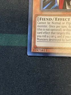 Terrorking Archfiend DCR-EN072 NM Super Rare Dark Crisis 25th Anniversary - Image 5