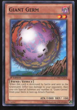 Yu-Gi-Oh TCG #LCYW-EN234 Giant Germ 1st Edition Common LP - Image 1