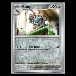 Klang 100/142 Reverse Holo Common - Stellar Crown Pokemon Card - Image 1