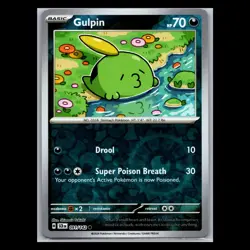 Gulpin 091/142 Reverse Holo Common - Stellar Crown Pokemon Card - Image 1