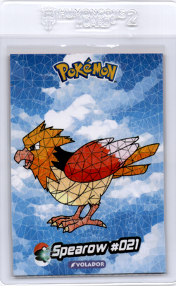 Spearow Pokemon card Crystal collection - Image 1