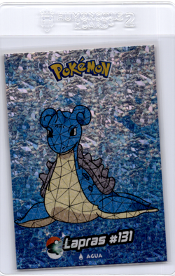 Lapras Pokemon card Crystal collection - Image 1