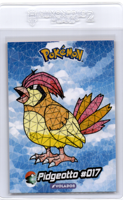 Pidgeotto Pokemon card Crystal collection - Image 1
