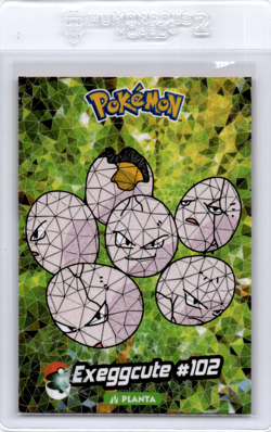 Exeggcute Pokemon card Crystal collection - Image 1