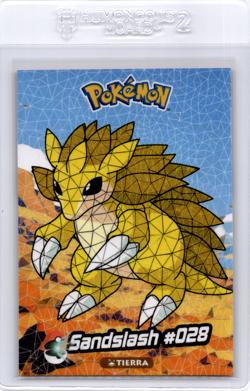 Sandslash Pokemon card Crystal collection - Image 1