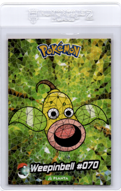 Weepinbell Pokemon card Crystal collection - Image 1