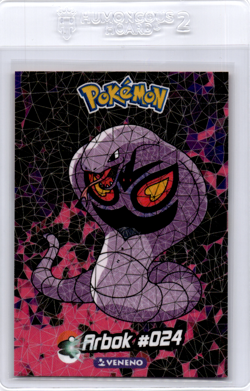Arbok Pokemon card Crystal collection - Image 1