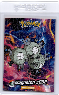 Magneton Pokemon card Crystal collection - Image 1