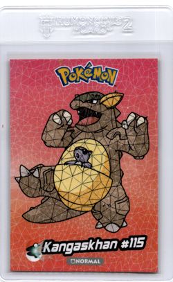 Kangaskhan Pokemon card Crystal collection - Image 1