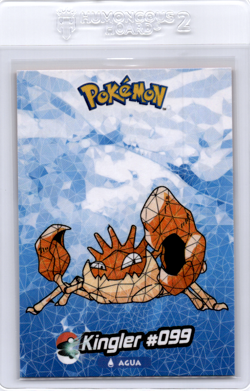 Kingler Pokemon card Crystal collection - Image 1