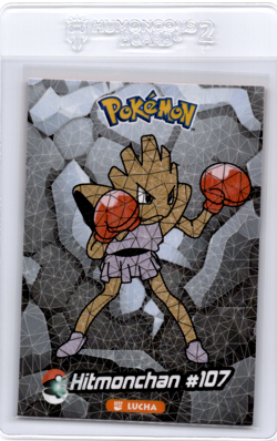 Hitmonchan Pokemon card Crystal collection - Image 1