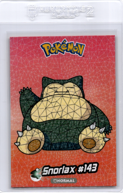 Snorlax Pokemon card Crystal collection - Image 1