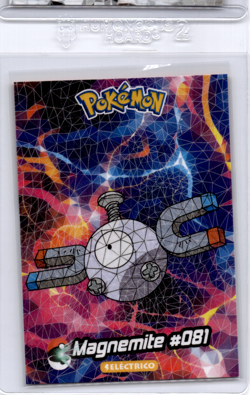 Magnemite Pokemon card Crystal collection - Image 1