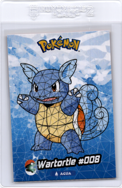 Wartortle Pokemon card Crystal collection - Image 1