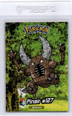 Pinsir Pokemon card Crystal collection - Image 1