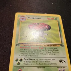 Pokemon TCG Vileplume 1st Edition Card 31/64, Jungle Set - Image 2
