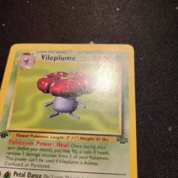 Pokemon TCG Vileplume 1st Edition Card 31/64, Jungle Set - Image 3