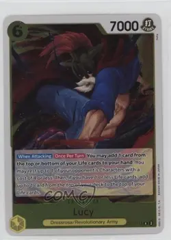 2024 One Piece Card Game: 500 Years in The Future OP07 Lucy #OP07-112 - Image 1