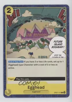 2024 One Piece Card Game: 500 Years in The Future OP07 Egg Head Egghead - Image 1