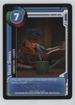 2011 Star Wars: Clone Wars Adventures Trading Card Game Hondo Ohnaka #5 - Image 1