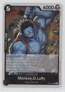 2024 One Piece Card Game: 500 Years in The Future OP07 Monkey D Luffy #OP07-091 - Image 1