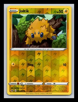 Joltik Reverse Holo #070/202 SWSH01: Sword & Shield Base Set Pokemon Card - Image 1
