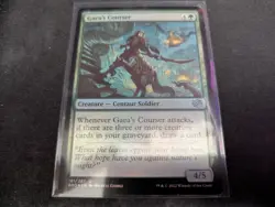 MTG Magic the Gathering FOIL Gaea's Courser BRO! - Image 1
