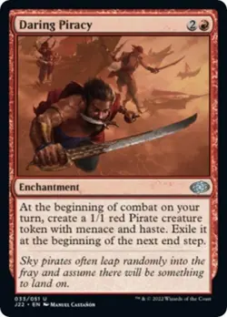 Daring Piracy - Near Mint MTG Jumpstart 2022 - Image 1