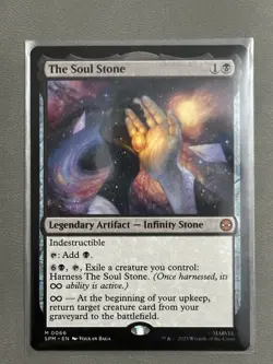 NM The Soul Stone, MTG, Marvel's Spider-Man, Magic the Gathering, 66 - Image 1