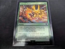 MTG Magic the Gathering FOIL Chocobo Kick FIN! - Image 1