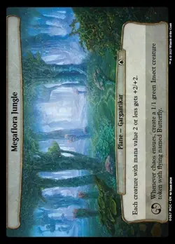 Megaflora Jungle - Oversized MOC NM MTG - Image 1