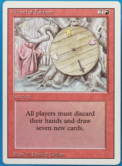 Wheel of Fortune Revised HEAVILY PLD (Reserved List MTG Card) (505938) ABUGames - Image 1