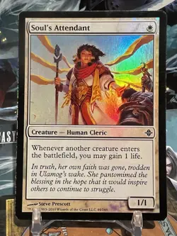MTG | Soul's Attendant [Rise Of The Eldrazi] ✨FOIL✨ - Image 1