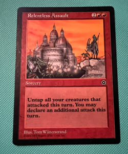 Relentless Assault - Portal Second Age - MTG - Magic the Gathering - Image 2