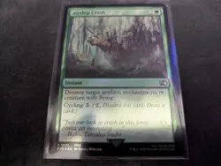 MTG Magic the Gathering FOIL Airship Crash FIN! - Image 1