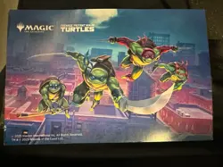 MTG Magic The Gathering x TMNT NYCC Unbreakable Formation Foil Promo Sealed - Image 3