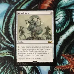 MTG Magic the Gathering Core Set M2015 Grindclock #217/269 Mint - Image 3