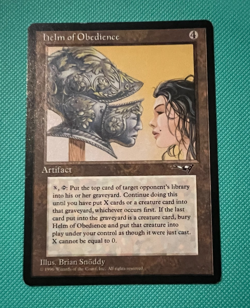 Helm of Obedience - Alliances - MTG - Magic the Gathering - Image 2