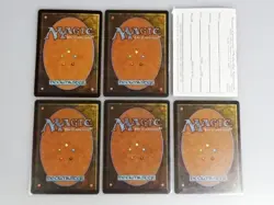 MTG 5-Piece Card Set Pyroblast Gurenha Mystic Remora English Used - Image 2