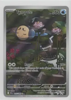 Tympole Illustration Rare Pokemon Black Bolt BLKEN #103 - Image 1