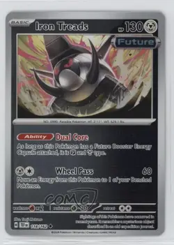 Iron Treads Reverse Foil Pokemon SV05: Temporal Forces #118 - Image 1