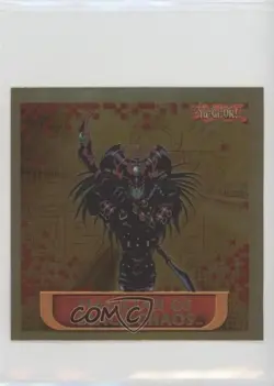 Magician Of Black Chaos Topps YuGiOh Sticker Collection Gold Foil #1 2002 - Image 1