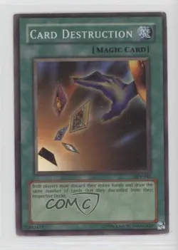 Card Destruction Unlimited YuGiOh Starter Deck Yugi #SDY-042 2002 READ - Image 1