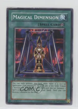 Magical Dimension 1st Ed. YuGiOh Spellcaster's Judgment #SD6-EN029 2006 - Image 1
