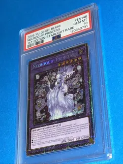 Necroquip Princess (Starlight Rare) BLMM-EN146 Yugioh Yu-GI-OH Card PSA 10 - Image 3